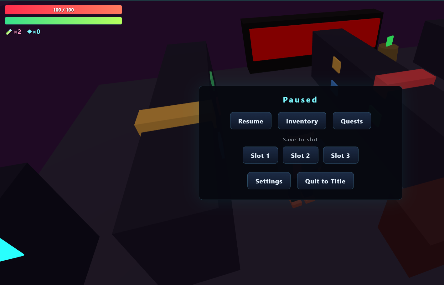 Last Save — Pause and save slots