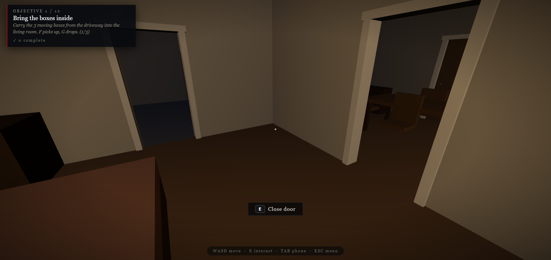 Someone Knows You Are Home — Door interaction
