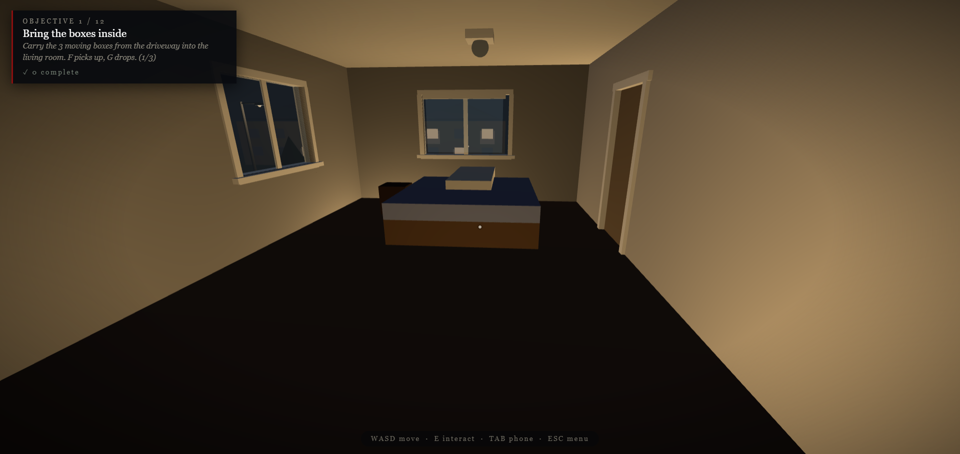 Someone Knows You Are Home — Bedroom exploration