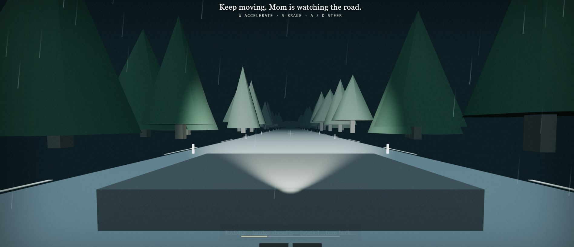 Until the Rain Stops — Title screen