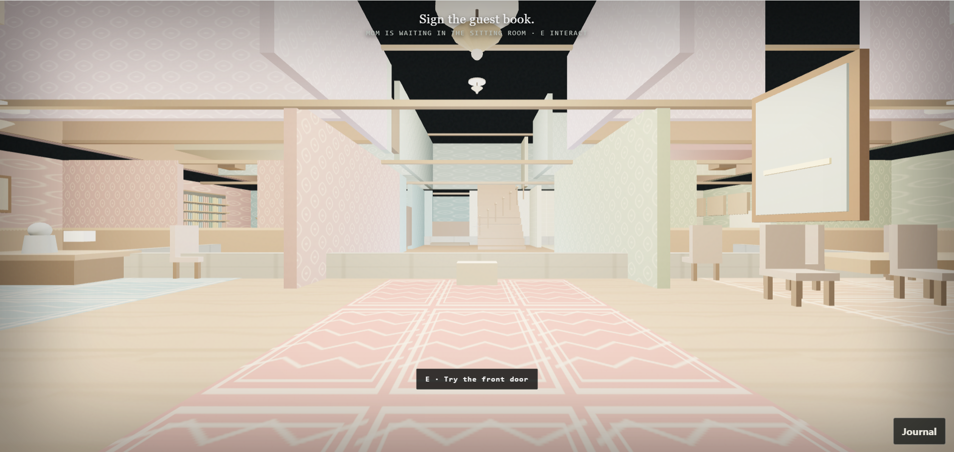 Until the Rain Stops — Mansion exploration