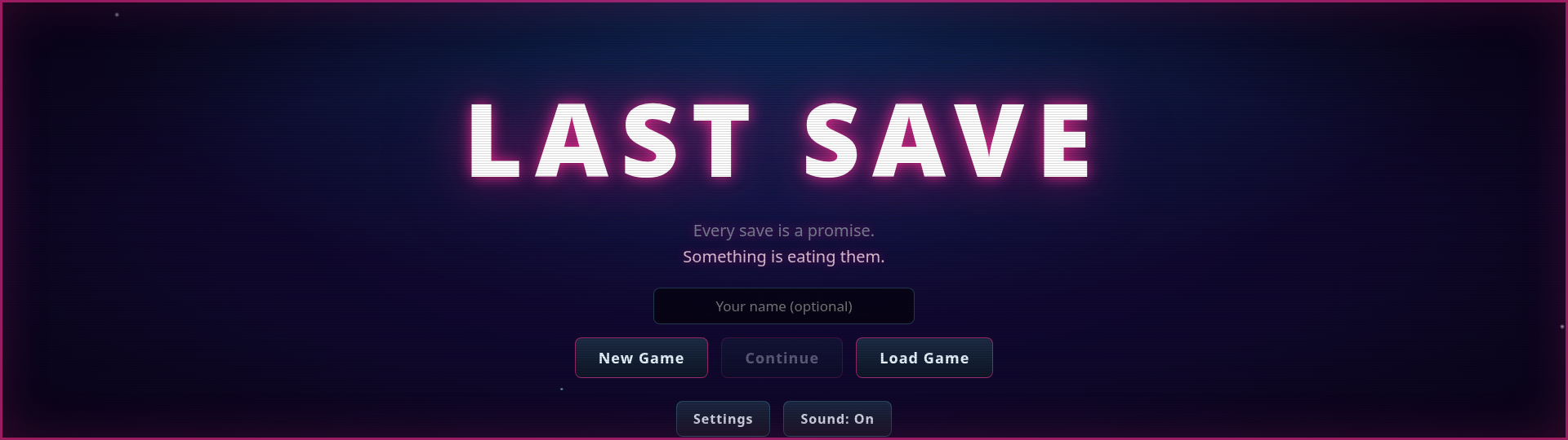 Last Save gameplay screenshot